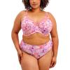imageGODDESS Kayla Underwire Banded Bra UnderwearCoral Petal
