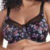 imageGODDESS Kayla Underwire Banded Bra UnderwearDark Leopard