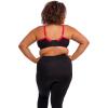 imageGoddess Womens Plus Size Wireless Soft Cup Sports BraBlack