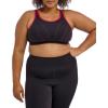 imageGoddess Womens Plus Size Wireless Soft Cup Sports BraBlack