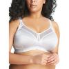 imageGODDESS Womens Plus Size Keira Wireless Soft Cup BraWhite