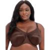 imageGODDESS Womens Yvette Seamless Banded Full Coverage Underwired BraChocolate
