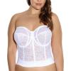 imageGODDESS womens Lace Bustier BraWhite