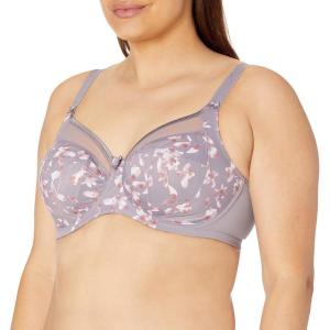 imageGODDESS Kayla Underwire Banded Bra UnderwearGray Blossom