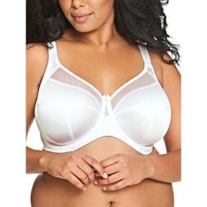 imageGODDESS Womens Plus Size Keira Underwire Banded BraWhite