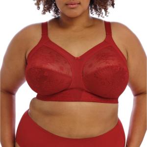 imageGODDESS Womens Verity Wireless Soft Cup BraHaute Red