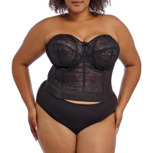 imageGODDESS womens Lace Bustier BraBlack