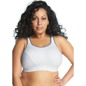 imageGoddess Womens PlusSize Sport Soft Cup Sports BraWhite